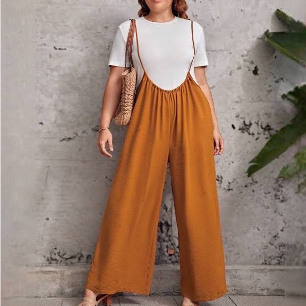 Burnt Orange jumpsuit